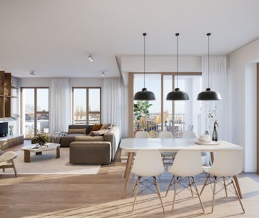 Nieuwbouw 2 slaapkamer appartement te Brugge