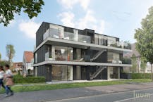 Penthouse (100m²) met ruime terrassen in residentie Cézanne