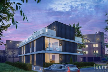 Penthouse (100m²) met ruime terrassen in residentie Cézanne