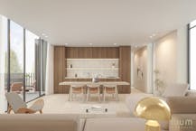 Penthouse (100m²) met ruime terrassen in residentie Cézanne