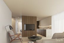 Penthouse (100m²) met ruime terrassen in residentie Cézanne