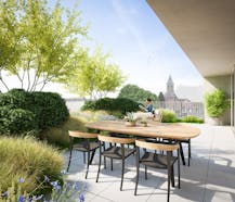 Exclusief tuinappartement in het hart van Villa d'Astene