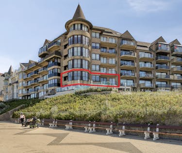 Appartement (103m²) met 3 slaapkamers en zeezicht in De Panne
