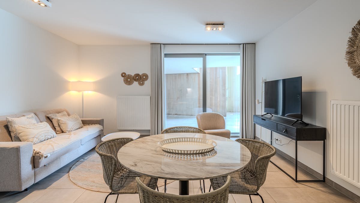 Prachtig 1-slaapkamer appartement te Oostende