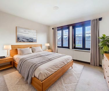 Te renoveren 3-slaapkamerappartement met garage in Knesselare
