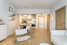 Gerenoveerd appartement met 1 slaapkamer en terras in De Panne