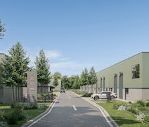 Nieuwbouw KMO-units (ca. 105 m²-ca. 480 m²) te koop in Halle