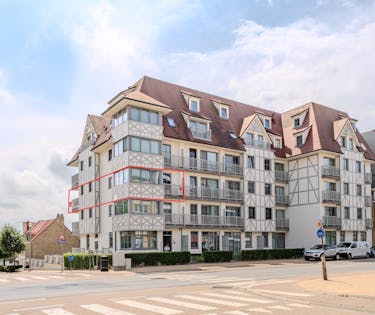 Twee slaapkamer hoekappartement met prachtig terras op topligging in Middelkerke!