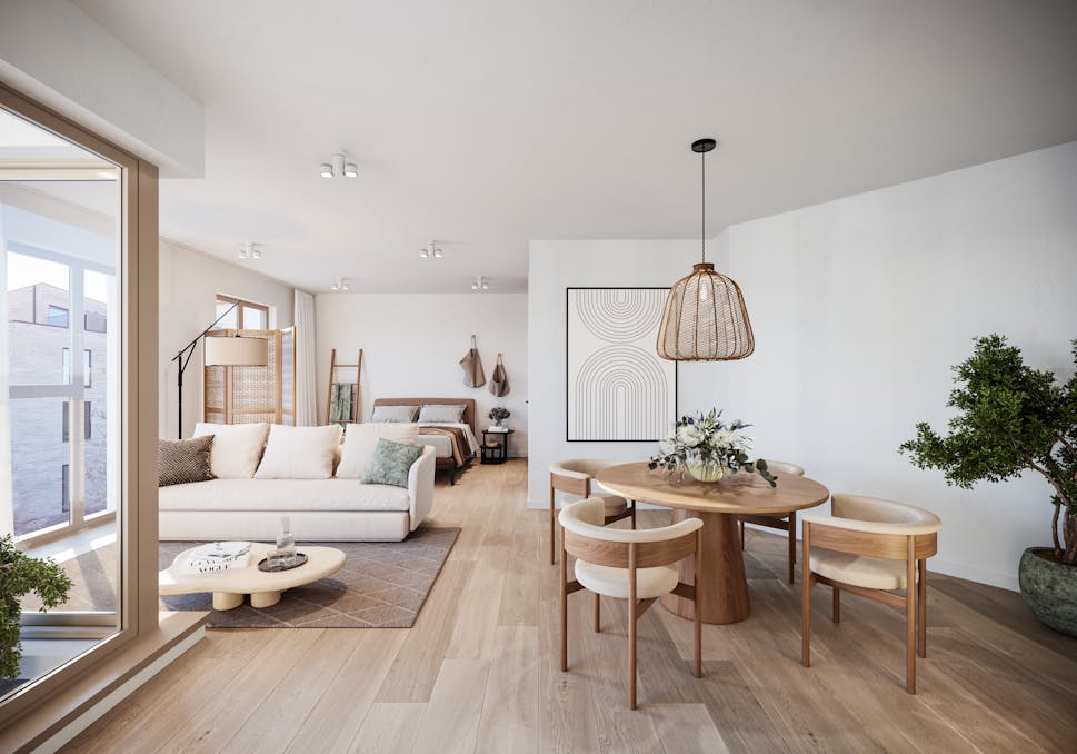 Nieuw 1 slaapkamer appartement aan de Kolenkaai te Brugge