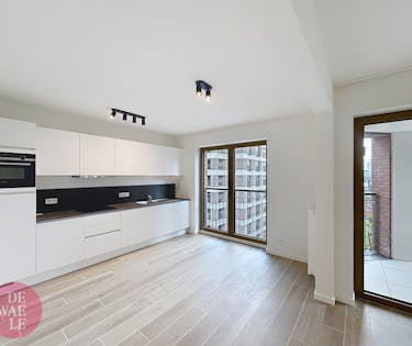 Tour & Taxis - Groot 1 slaapkamer appartement met uitzicht