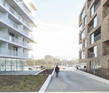 1-slaapkamerappartement met modern wooncomfort nabij station in Brugge