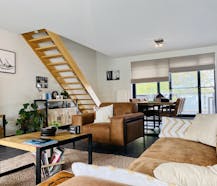 Drieslaapkamer duplex-appartement te huur in Alken