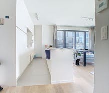 Furnished 2-bedroom apartment for rent in Evere.