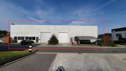 Magazijn met bureel te huur Marke