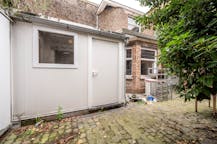 Te renoveren handelspand met woonst te koop in Kuurne