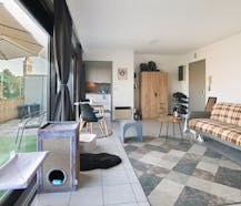 Appartement met 1 slaapkamer en ruim terras te Roeselare.