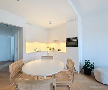 Modern één-slaapkamerappartement te huur in Antwerpen
