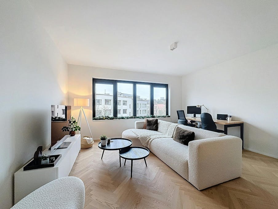 Modern één-slaapkamerappartement te huur in Antwerpen