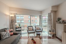 Bright one bedroom apartment with side sea view!