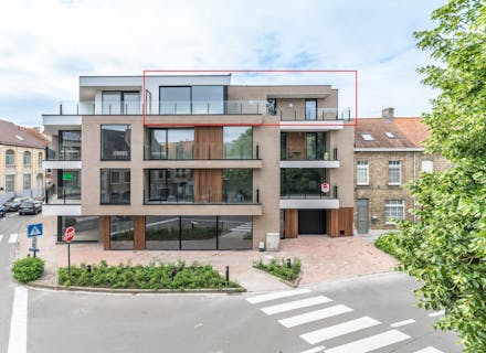 Luxueuze penthouse(118m²)met 2 slaapkamers te koop in Veurne