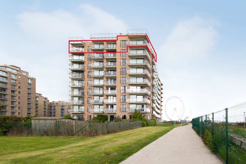 Exclusief appartement met prachtig zicht op de Havengeul en de zee!