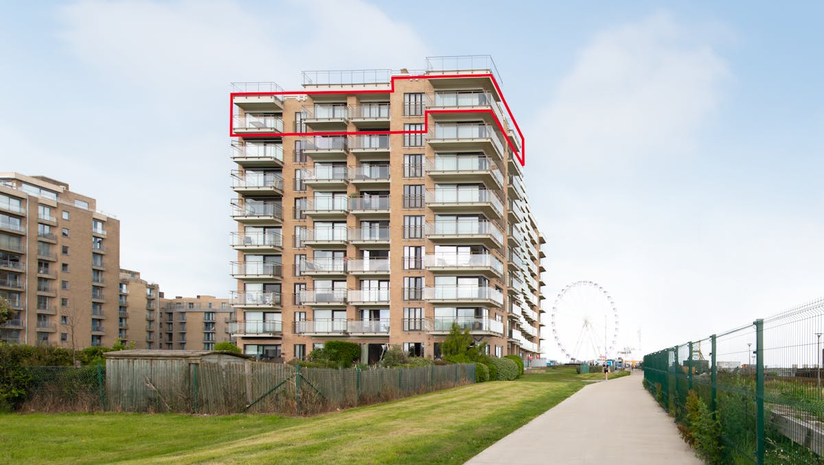 Exclusief appartement met prachtig zicht op de Havengeul en de zee!