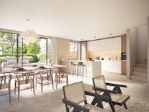 Halfopen nieuwbouwwoning op een perceel van 3a22ca in het pittoreske Humbeek!