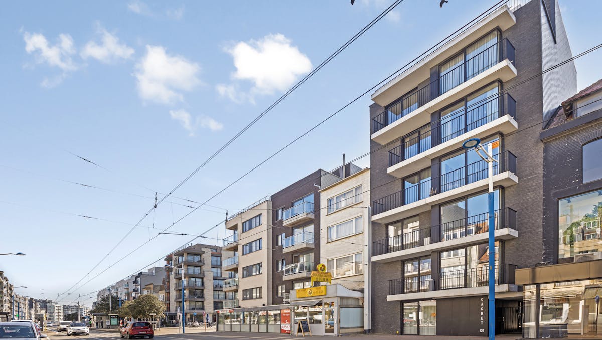 Duplex-penthouse met 43m² terrassen te Koksijde-Bad