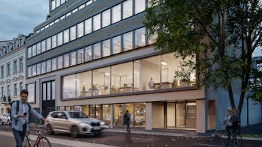 B.HIVE | Gerenoveerde kantoren in het hart van Sint-Gillis