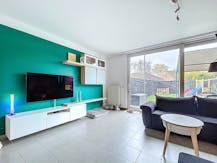 Gelijkvloersappartement met 2 slaapkamers te huur in Kalmthout