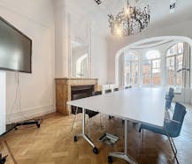 Bureau de caractère (350 m²) dans hôtel de maître Bruxelles