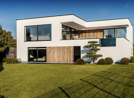 Instapklare design villa aan de oevers van de Schelde, in Bornem