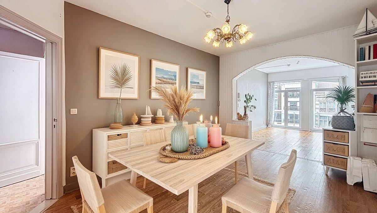 Op te frissen appartement te koop te Blankenberge