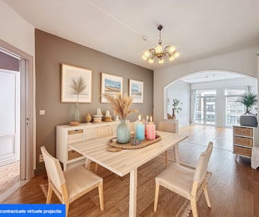 Op te frissen appartement te koop te Blankenberge