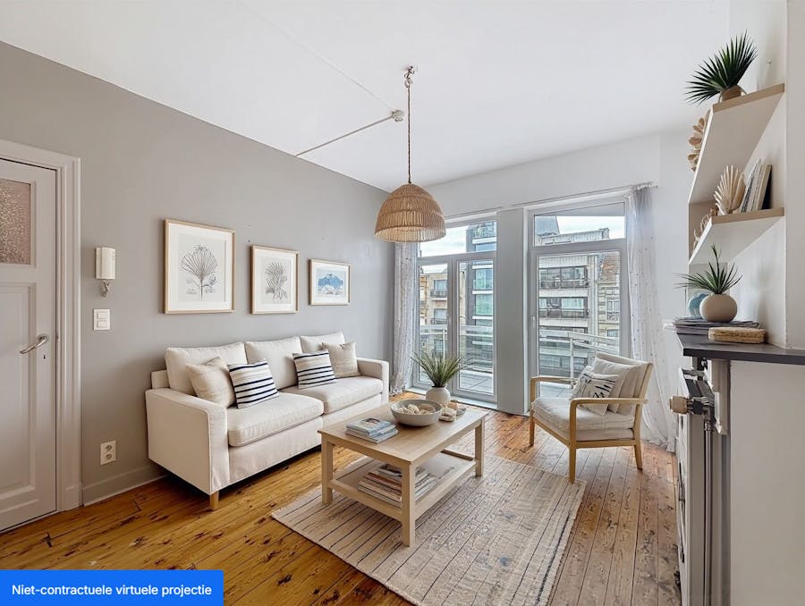 Op te frissen appartement te koop te Blankenberge