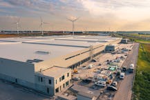 Logistic units for rent in Zeebrugge Green Logistics (BREEAM: Excellent)