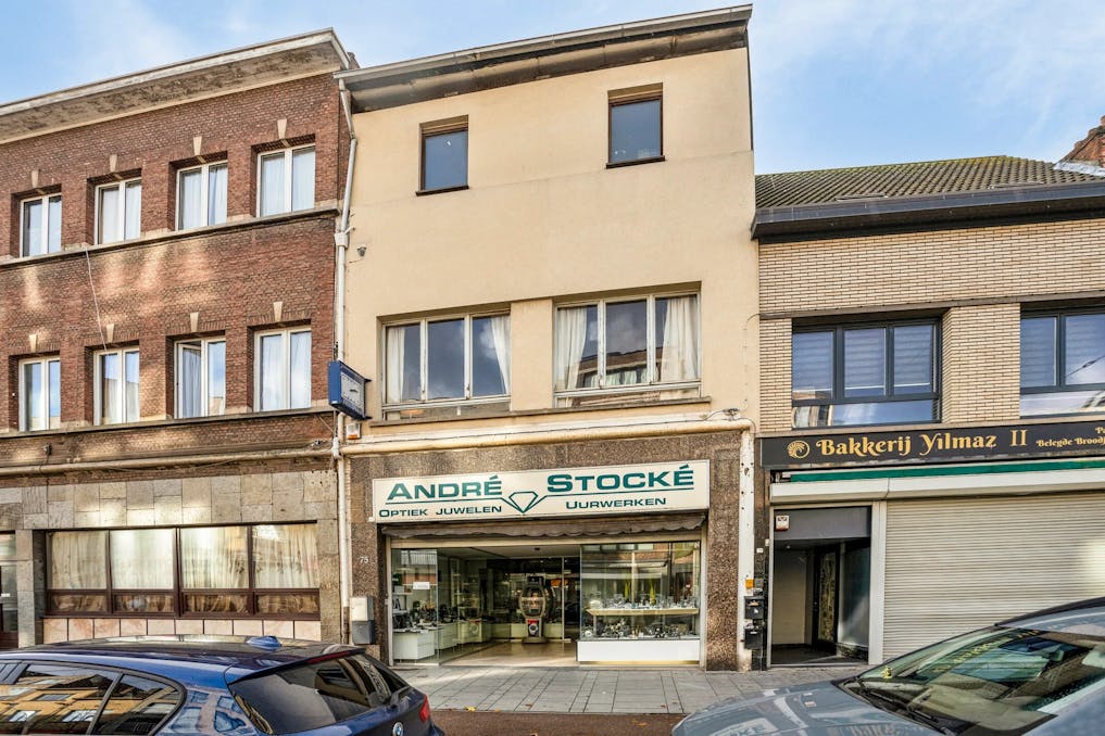 Handelspand met woonst te koop in Hoboken