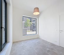 Gelijkvloers BEN-appartement met tuin te huur op Linkeroever