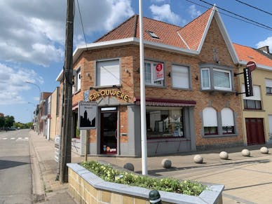 Handelspand met woonst te koop Beveren-Leie