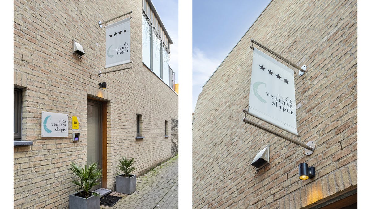 Intapklare B & B 'De Veurnse Slaper' in centrum van Veurne