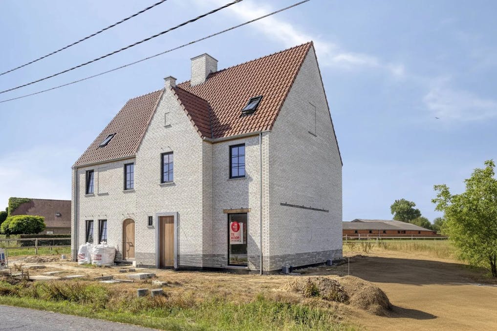 Landelijke nieuwbouwwoning met 3 kamers te koop in Avelgem
