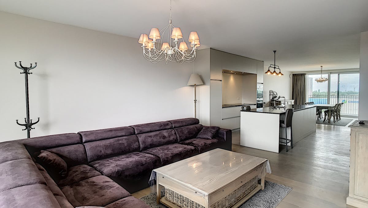 Luxe penthouse met twee terrassen en zicht op het Handelsdok