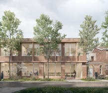 Kantoorruimte van ca. 170 m² in project Walle te Kortrijk