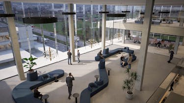 Bureaux et entrepôts à louer à « The Edge » à Waregem