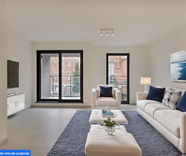 L'appartement duplex de 3 chambres à vendre à Koekelberg