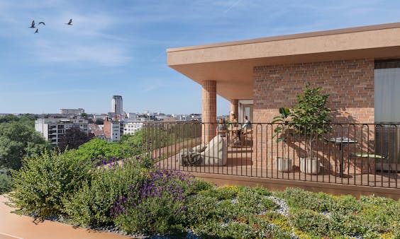 Penthouse te koop Gent