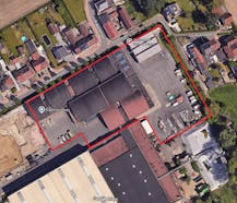 Industriële site gelegen op het kruispunt van R4 en N9