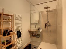 Gelijkvloersappartement met 1 slaapkamer te huur in Hoboken