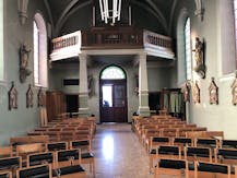 Landelijk gelegen historische kerk