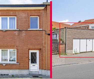 Gezinswoning met zeer grote garage te koop in Koningslo